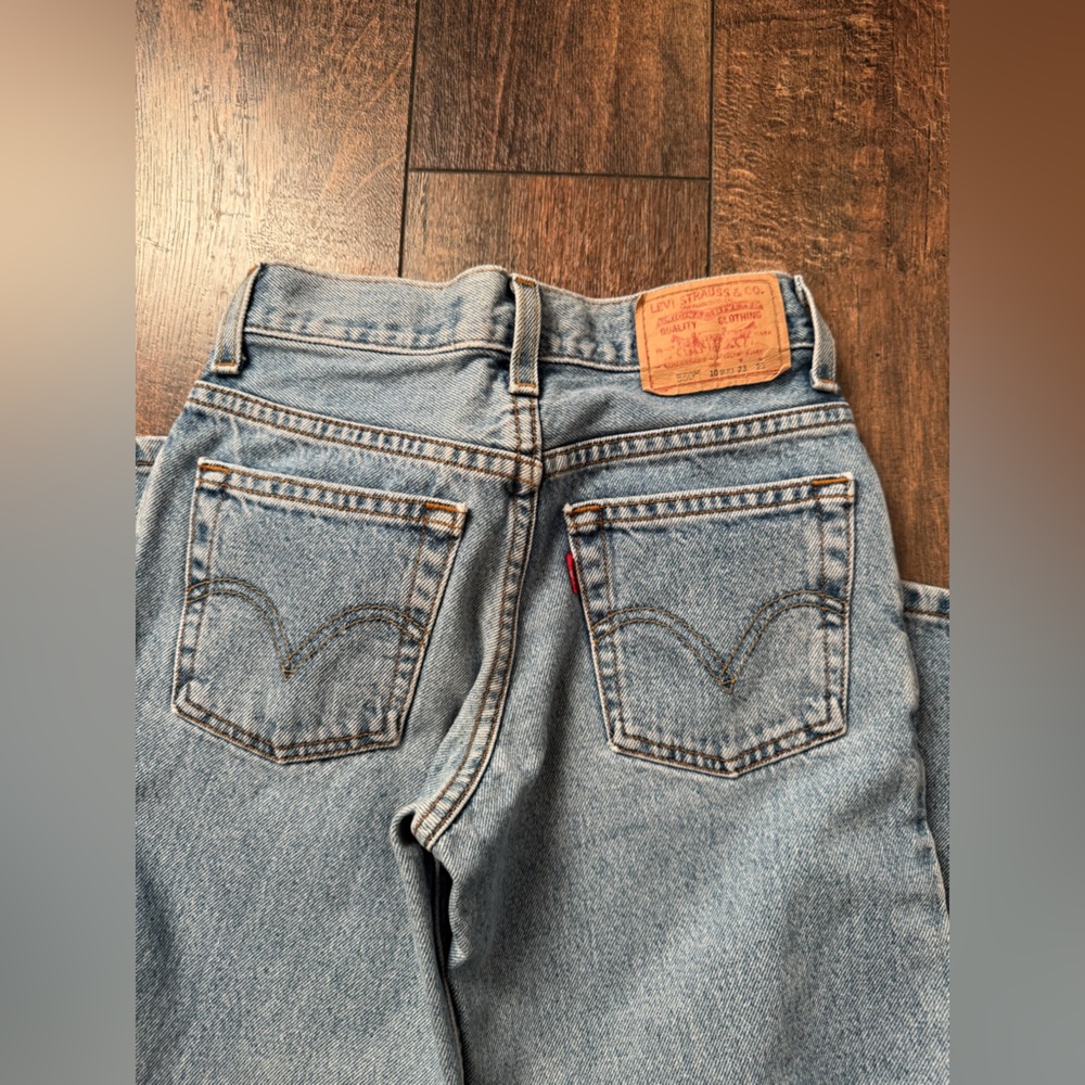 Boys Y2K Levi's 550 Denim Jeans - Picture 4 of 4